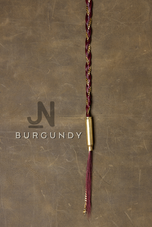 Bullet Braid - Burgundy