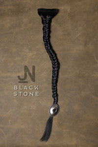 Tail + Concho - Black Stone